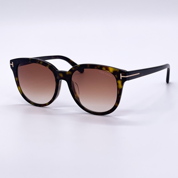 NEW TOM FORD WOMEN HAVANA BROWN SUNGLASSES TOM FORD TF914 52F - Picture 2 of 6